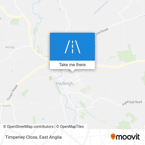 Timperley Close map