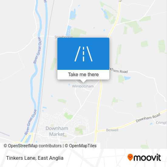 Tinkers Lane map