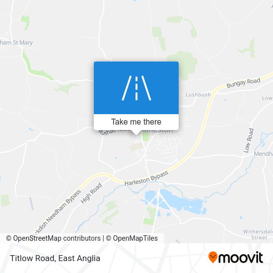 Titlow Road map