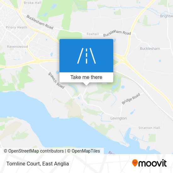 Tomline Court map