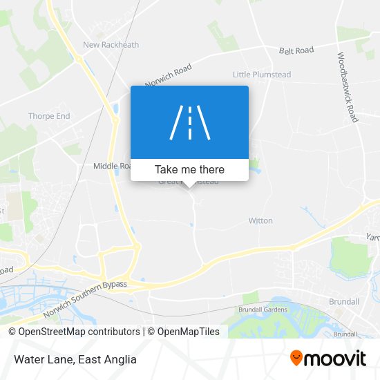 Water Lane map