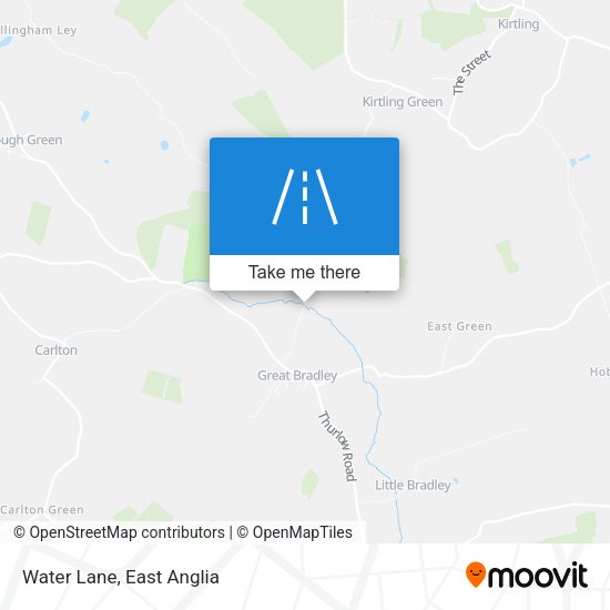 Water Lane map
