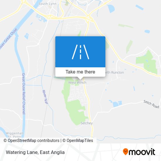 Watering Lane map