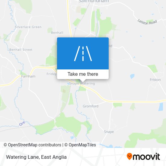 Watering Lane map