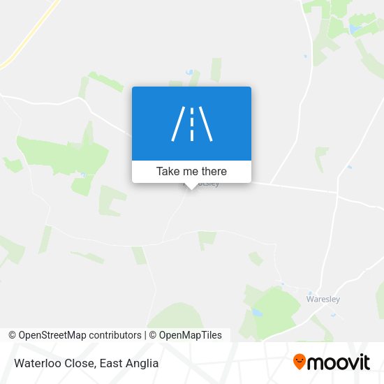 Waterloo Close map