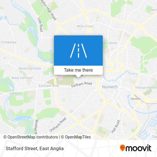 Stafford Street map
