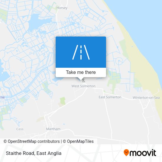 Staithe Road map