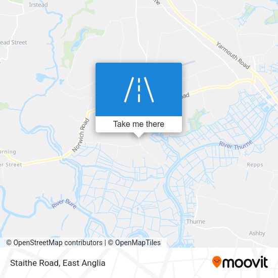 Staithe Road map