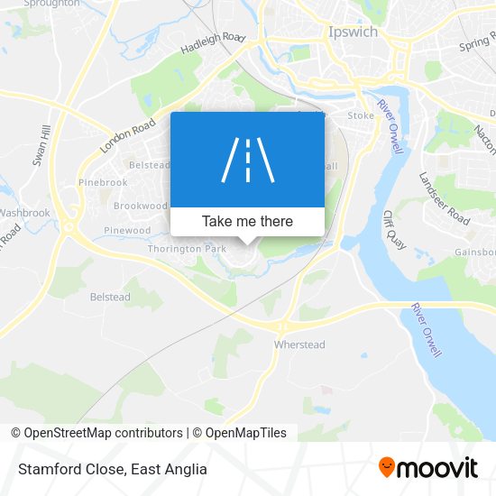 Stamford Close map