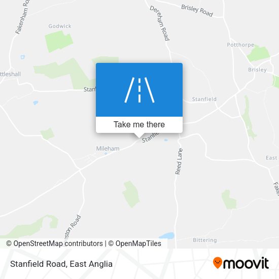 Stanfield Road map
