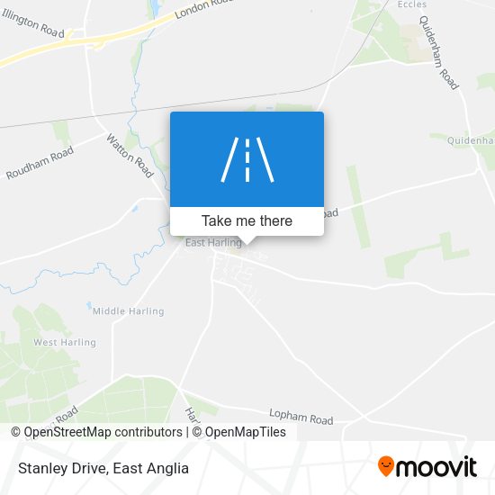 Stanley Drive map