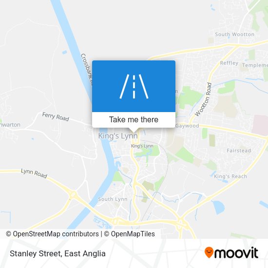 Stanley Street map
