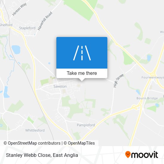 Stanley Webb Close map