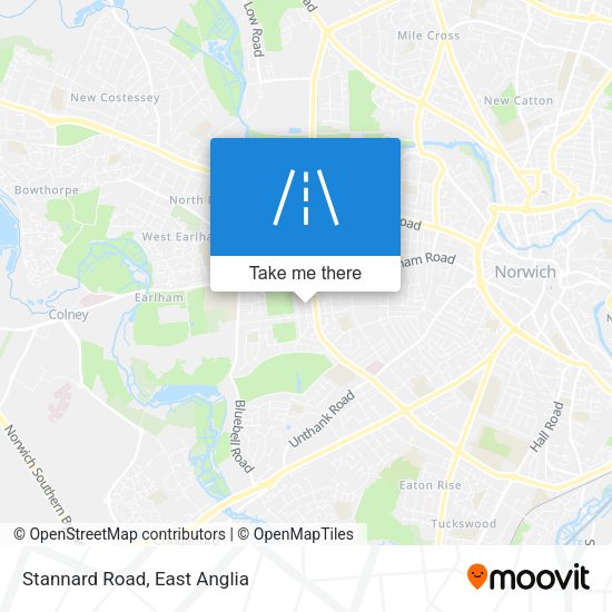 Stannard Road map