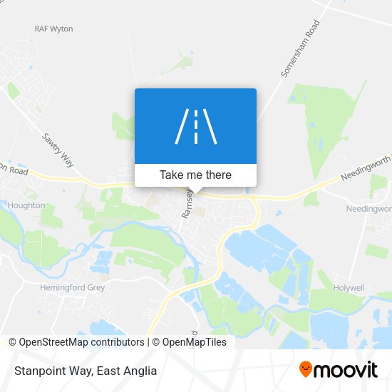 Stanpoint Way map