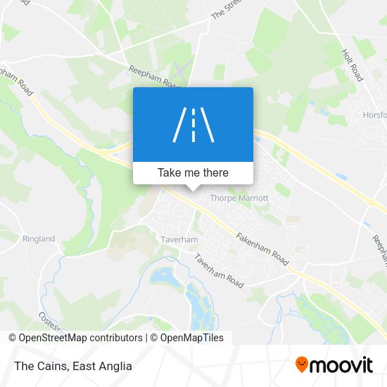 The Cains map