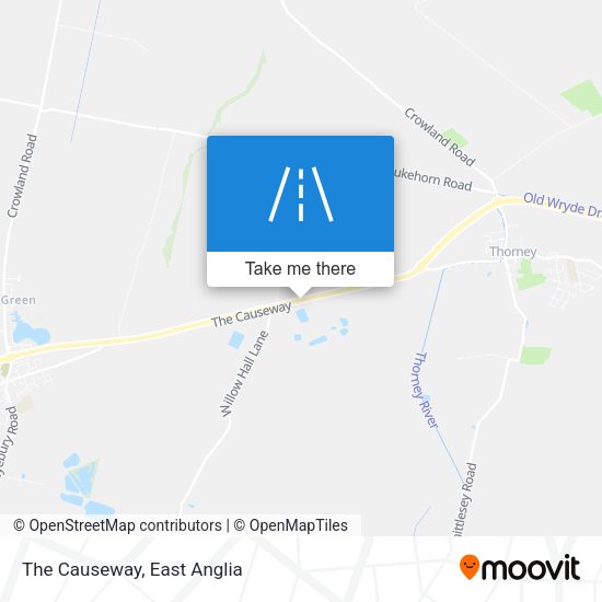 The Causeway map