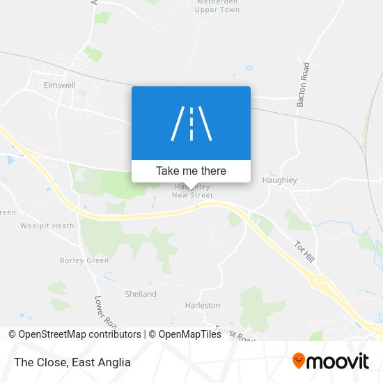 The Close map