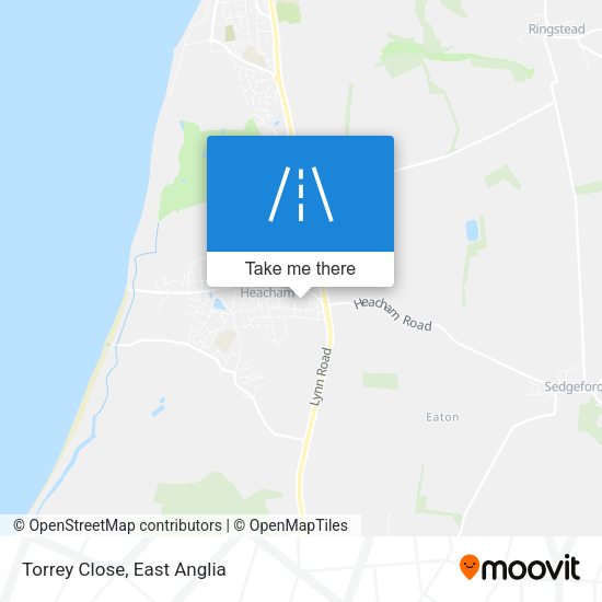 Torrey Close map