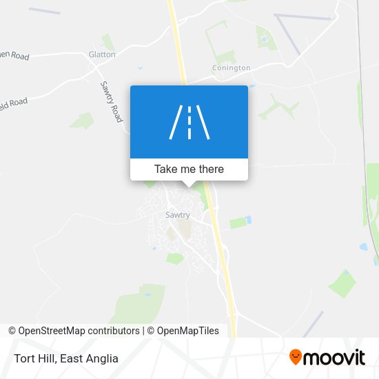 Tort Hill map