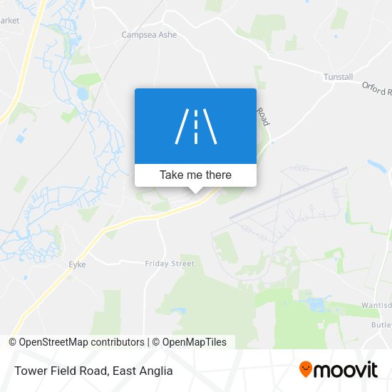 Tower Field Road map