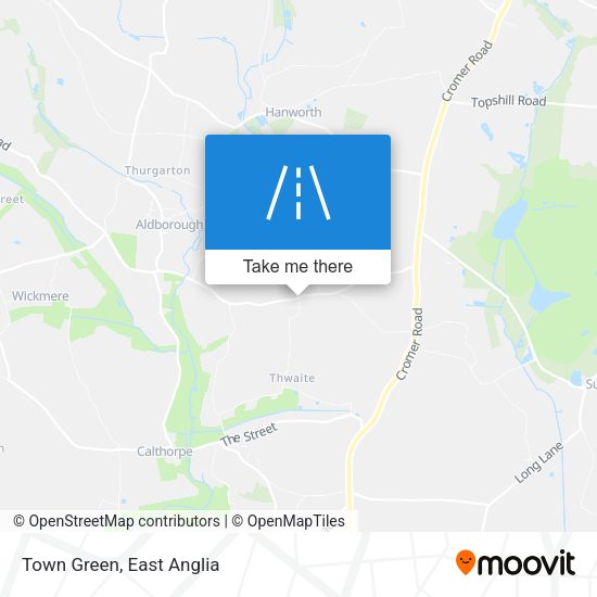 Town Green map