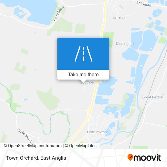 Town Orchard map