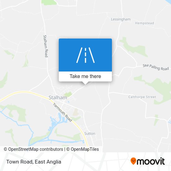 Town Road map