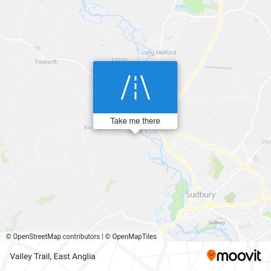 Valley Trail map