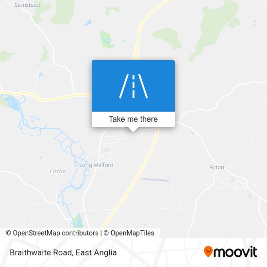 Braithwaite Road map