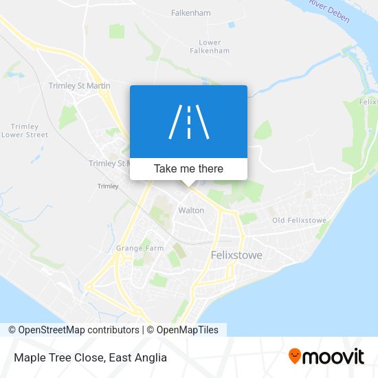 Maple Tree Close map