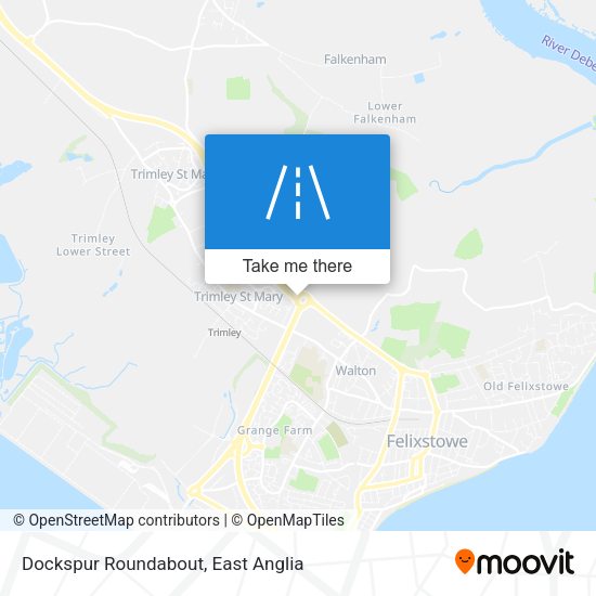 Dockspur Roundabout map