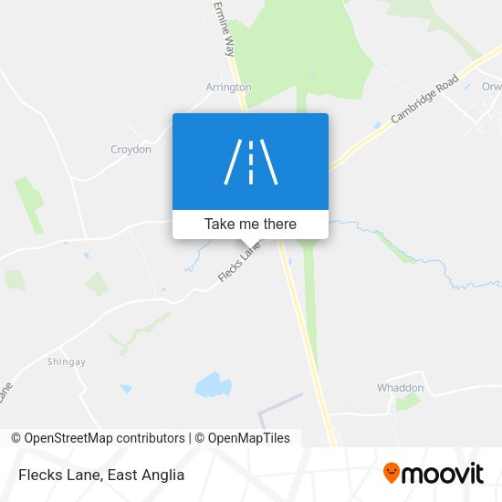 Flecks Lane map