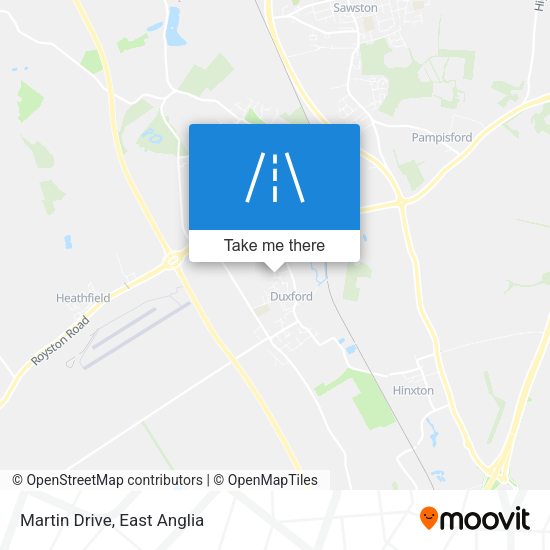 Martin Drive map