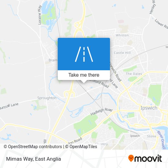 Mimas Way map