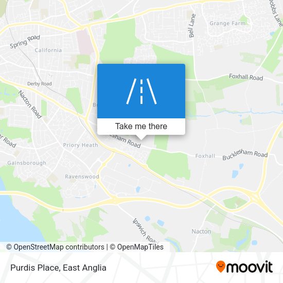 Purdis Place map