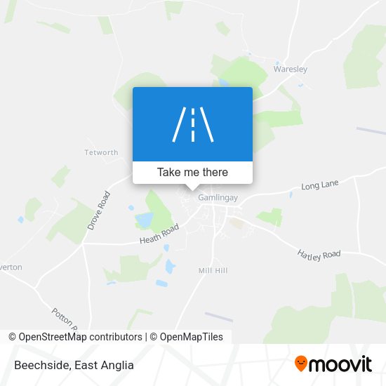Beechside map