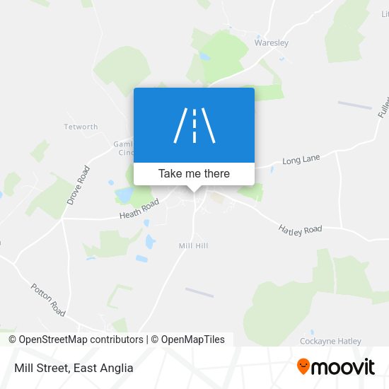 Mill Street map