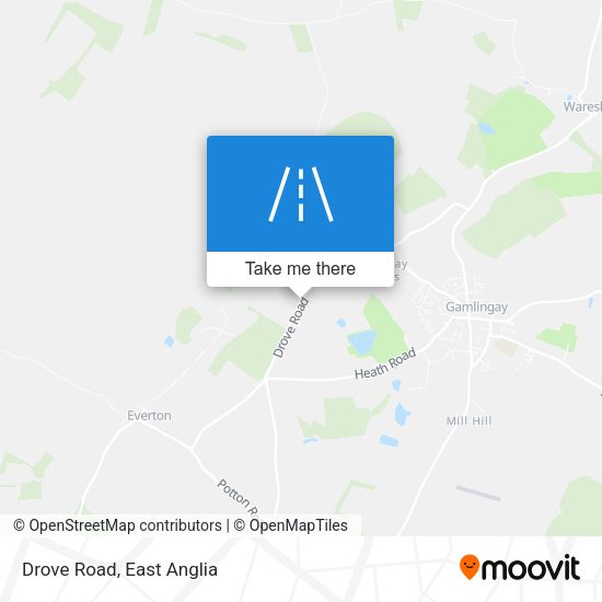 Drove Road map