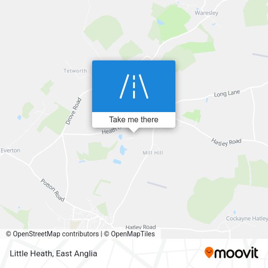 Little Heath map