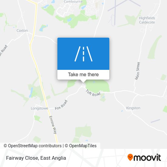 Fairway Close map