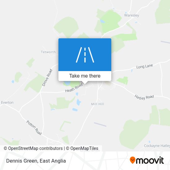 Dennis Green map