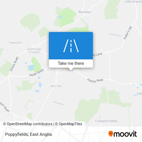 Poppyfields map