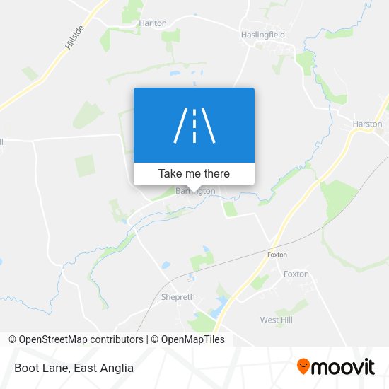 Boot Lane map