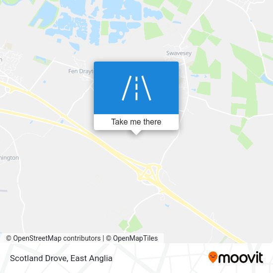 Scotland Drove map