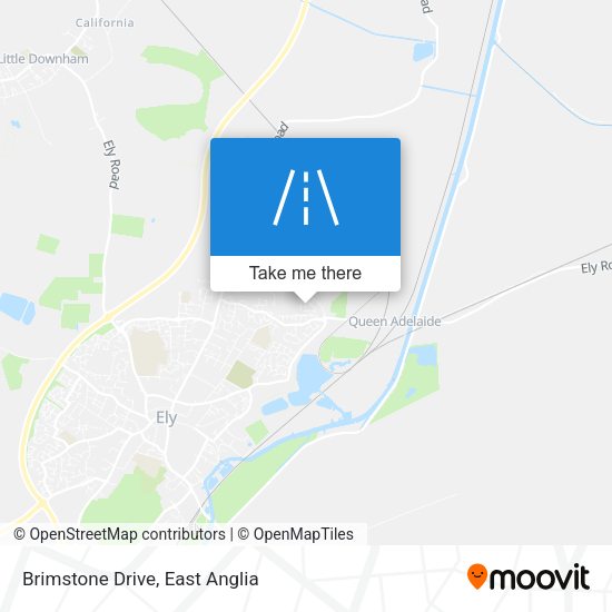 Brimstone Drive map