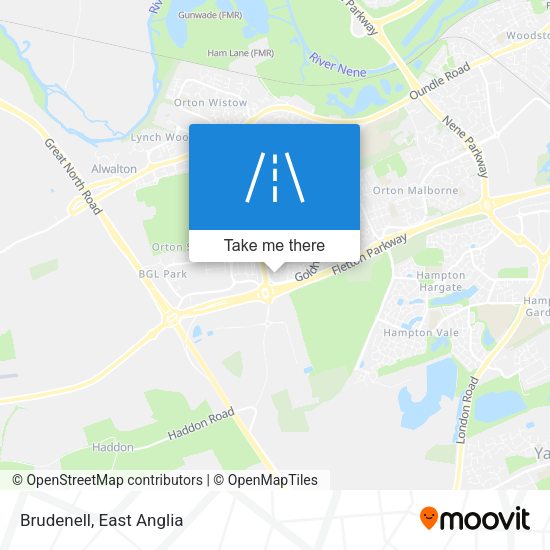 Brudenell map