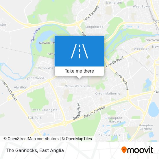 The Gannocks map