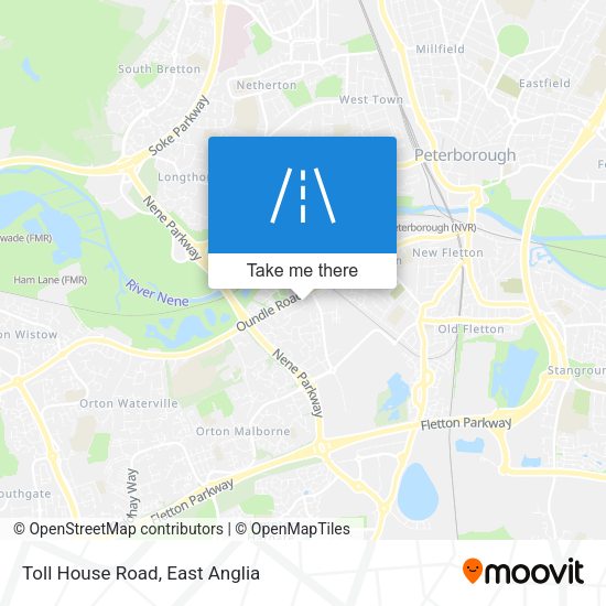 Toll House Road map