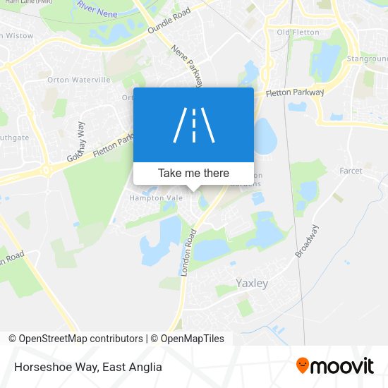 Horseshoe Way map
